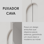 Conjunto Infantil Guarda-Roupa 6 Portas e Cômoda 8 Gavetas Lizz Vicenza MDF Casa D