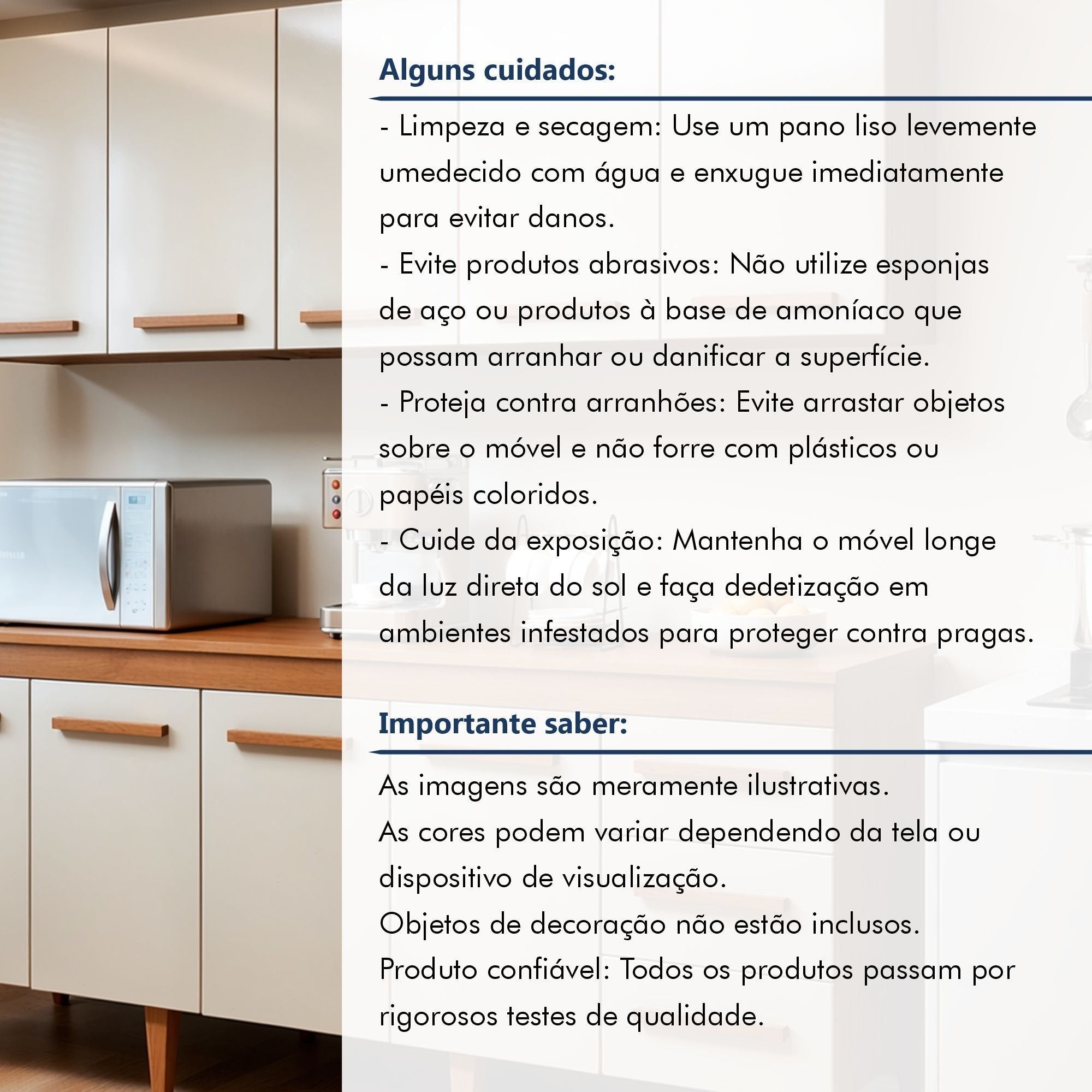 Cozinha Completa Modulada 9 Portas 3 Gavetas Atenas Kaiki Móveis Branco