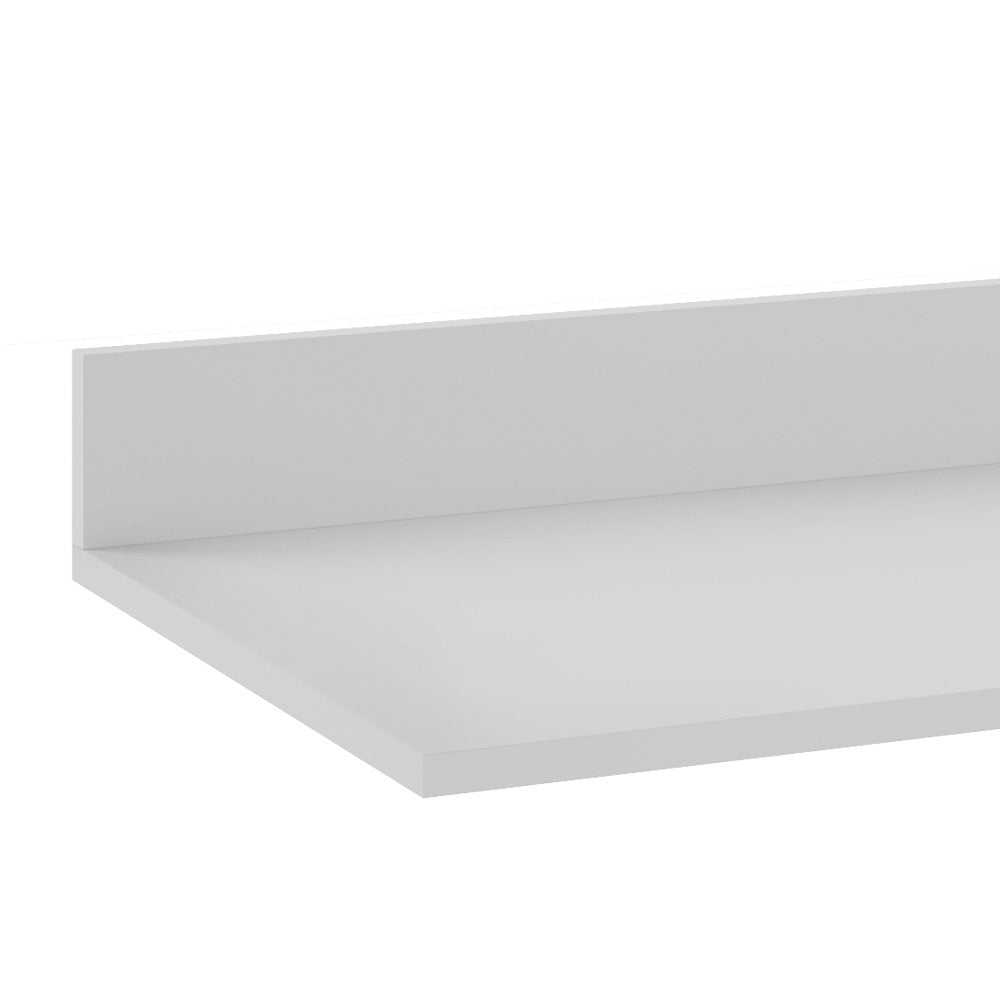 Balcão Gabinete Cozinha 180cm com Tampo Dallas Branco Lumil Móveis