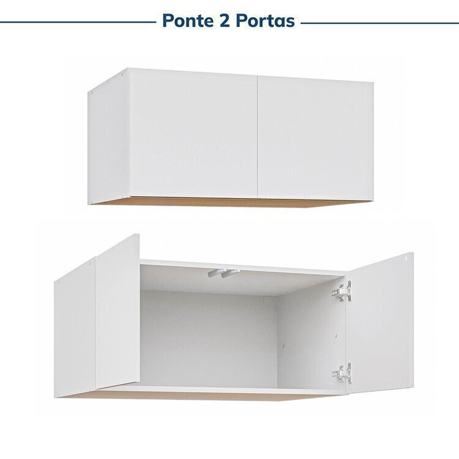 Guarda-Roupa Modular 2 Peças 4 Portas e Gaveteiro Jade CabeCasa MadeiraOriginals