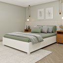 Cama Casal Mônaco MDP 193cm Cinamomo Tcil Móveis