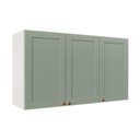 Armário Aéreo 3 Portas 120cm Arizona CabeCasa MadeiraOriginals Branco/Azul
