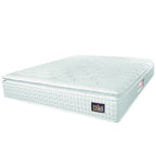 Colchão Casal Espuma D33 Pillow Top Van Gogh Hellen Branco 138x188x24cm