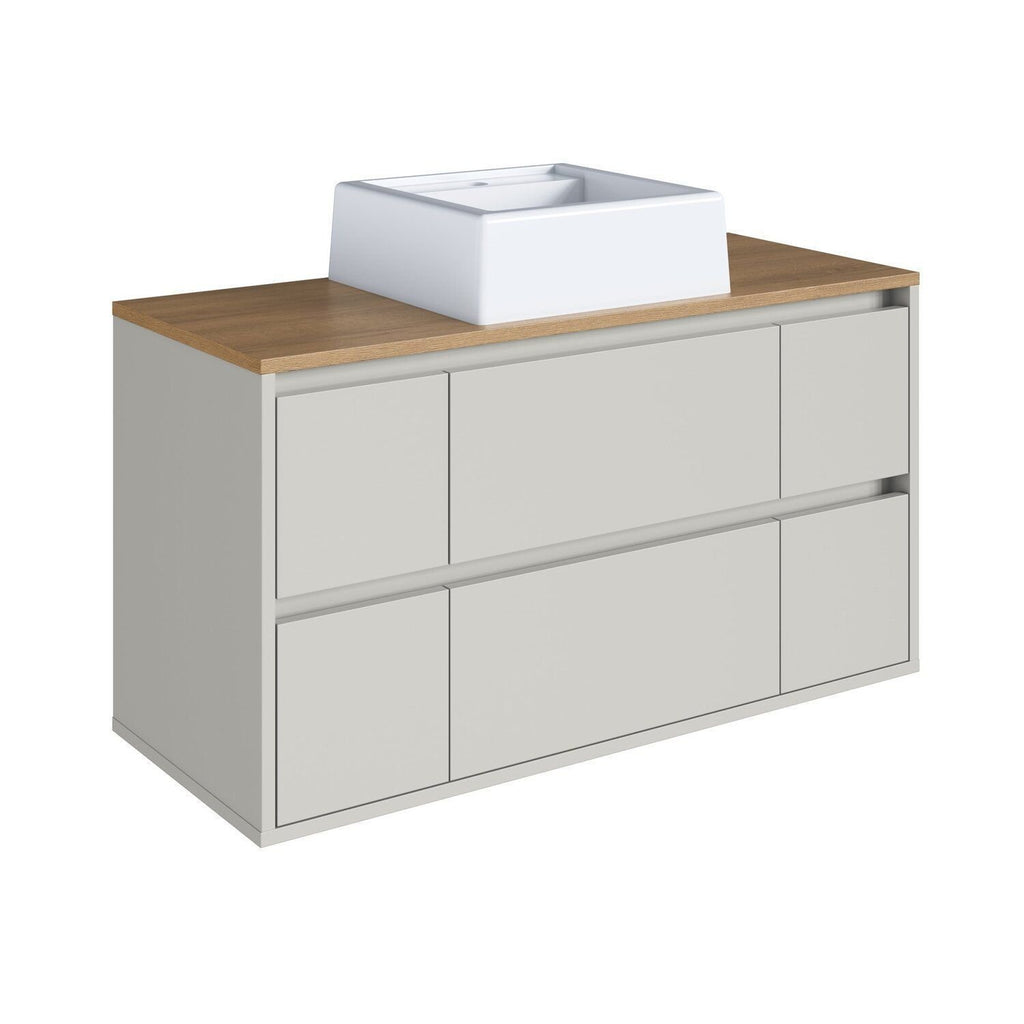 Conjunto para Banheiro Art in Móveis Berlin Modulado 176cm 4 Peças Cuba e Gabinete Suspenso Arenas