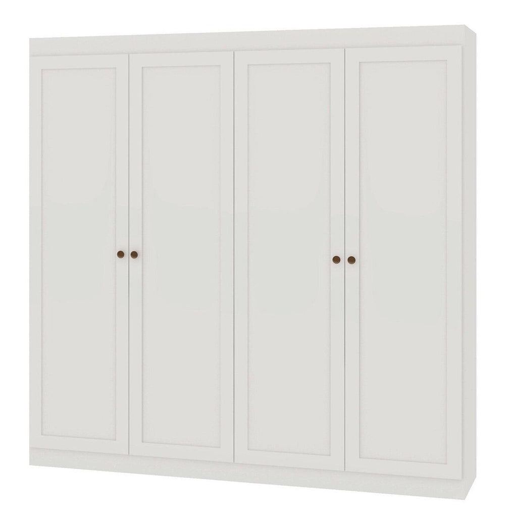 Guarda-Roupa Infantil Americano 4 Portas 2 Gavetas Alecrim Yescasa
