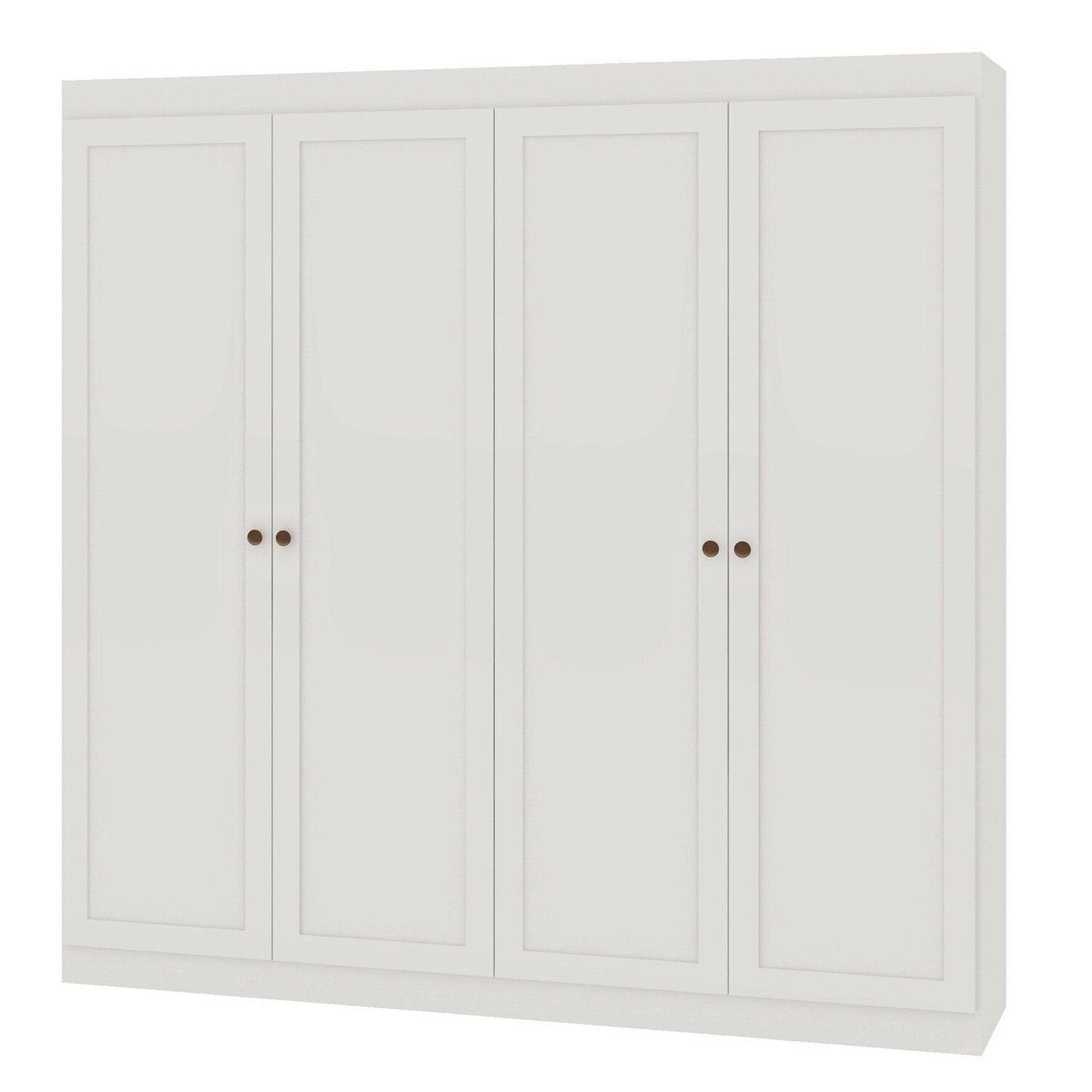 Guarda-Roupa Infantil Americano 4 Portas 2 Gavetas Alecrim Yescasa