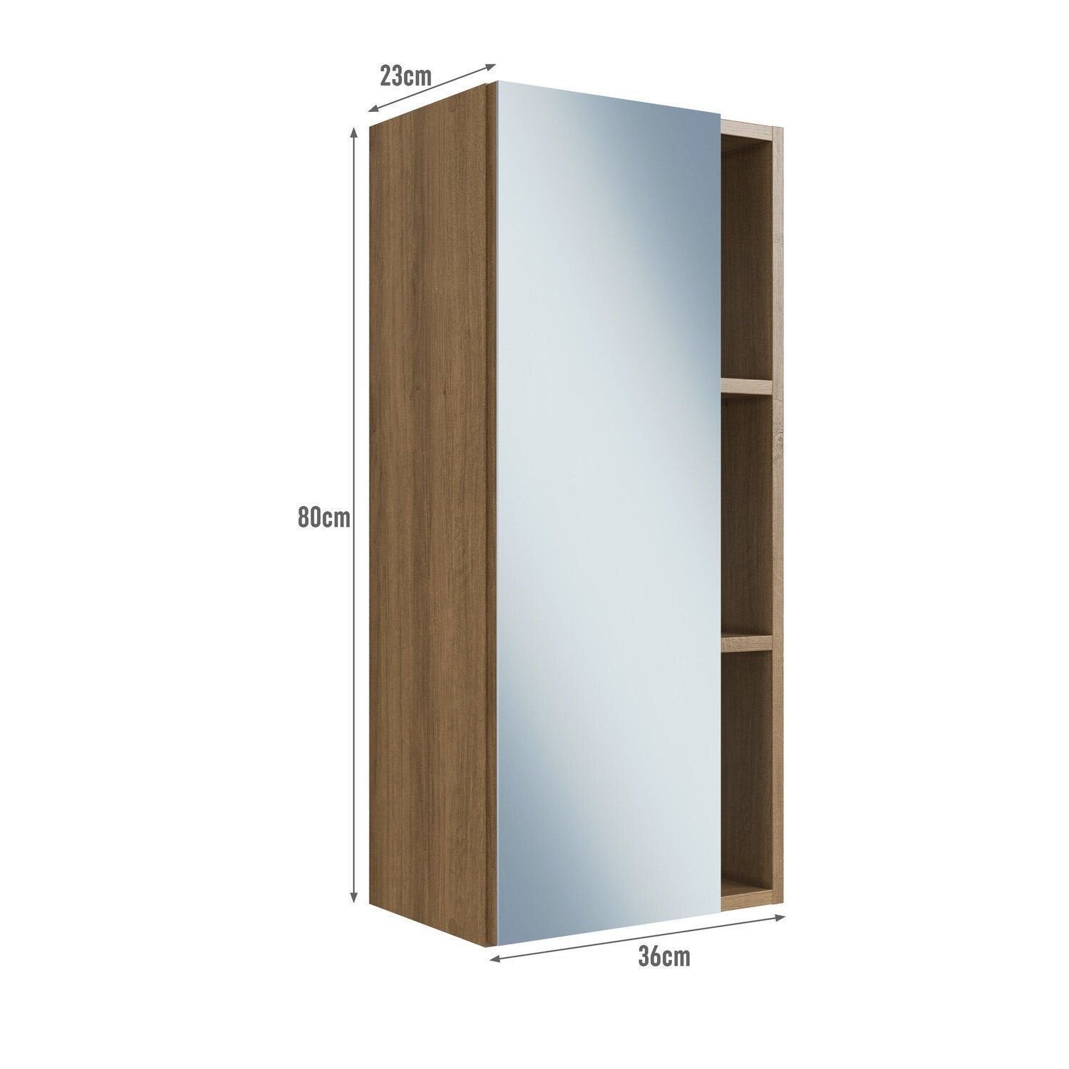 Conjunto para Banheiro Modulado 5 Peças com Iluminação LED e Cuba Yescasa 156cm Bege/Mel/Arenas