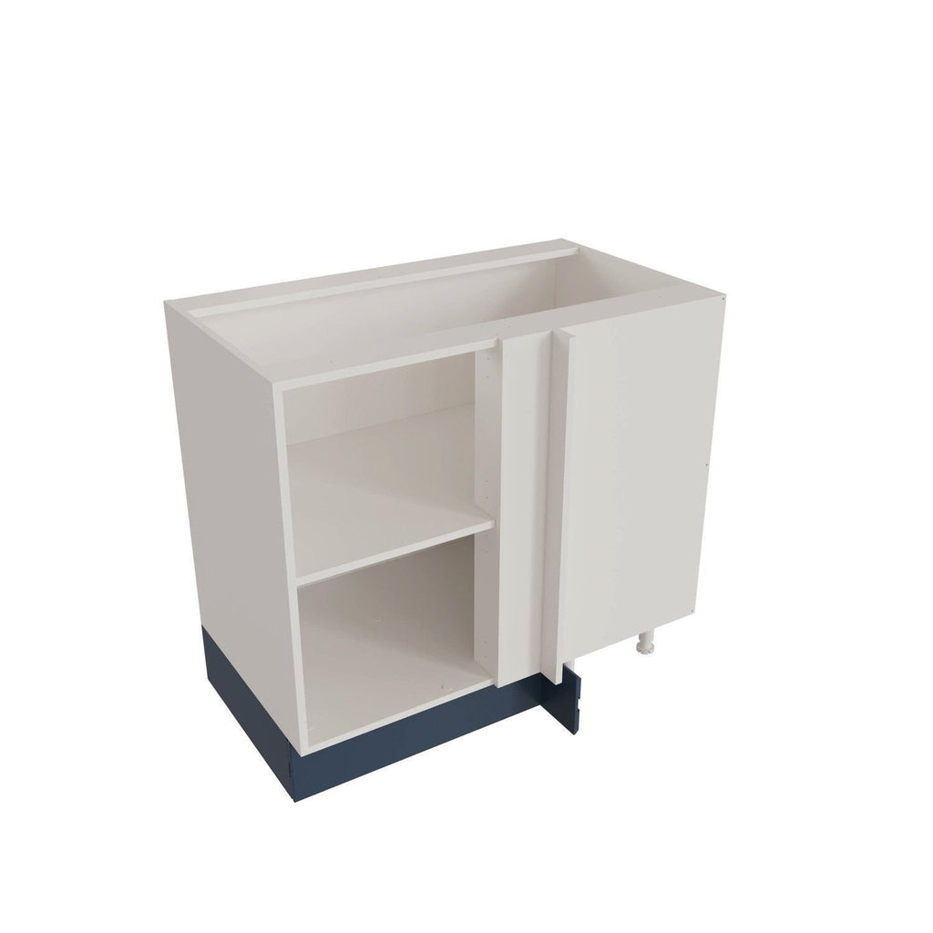 Balcão de Canto Reto sem Tampo 1 Porta Arizona CabeCasa Azul/Branco
