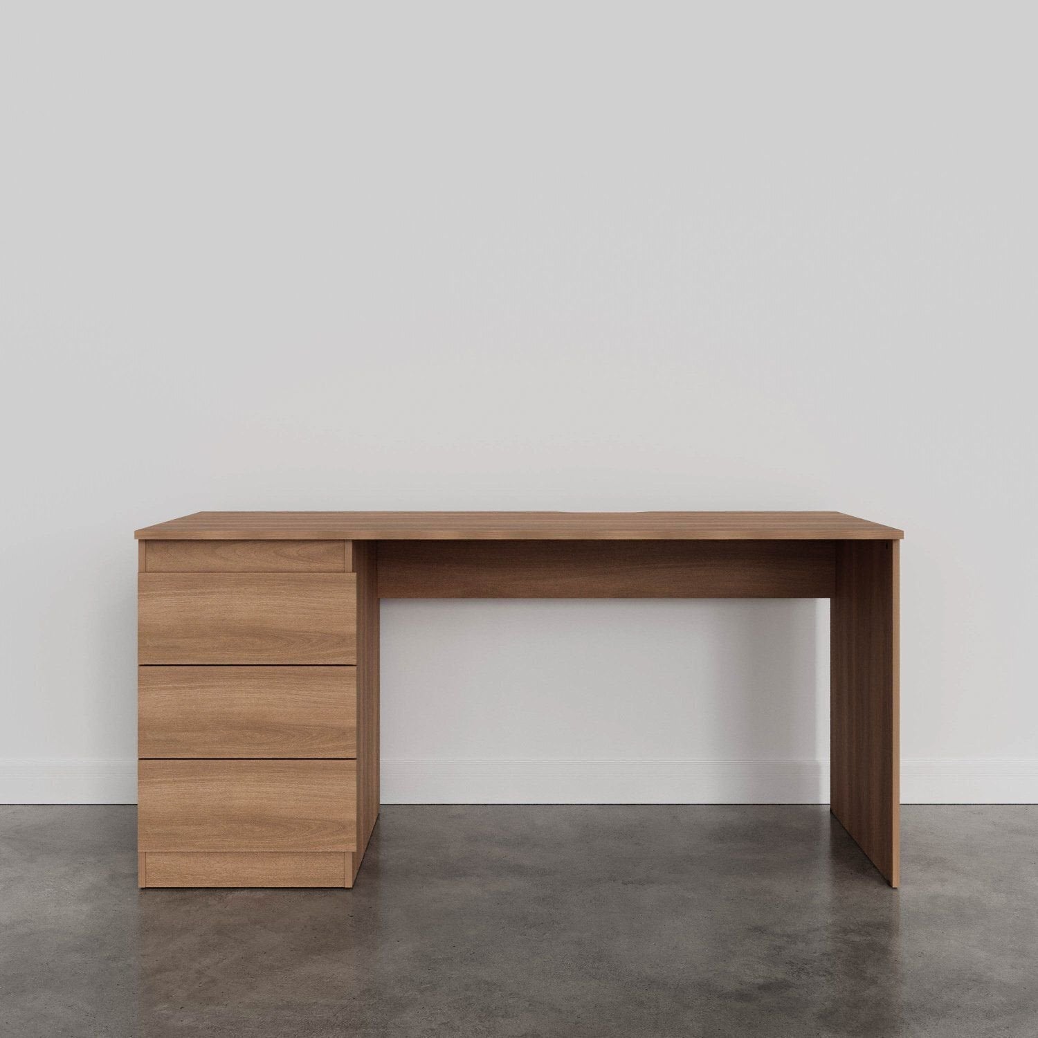 Escrivaninha Mesa Escritório Hera 3 Gavetas 163cm CabeCasa MadeiraOriginals