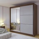 Guarda-Roupa Casal Coliseu 2 Portas 6 Gavetas 100% MDF D Doro