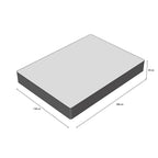 Colchão Casal Molas Ensacadas Ortobom Airtech Spring Pocket Branco Bege 138x188x25cm