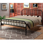 Cama Casal em Aço Tubular Julia Preto Yescasa