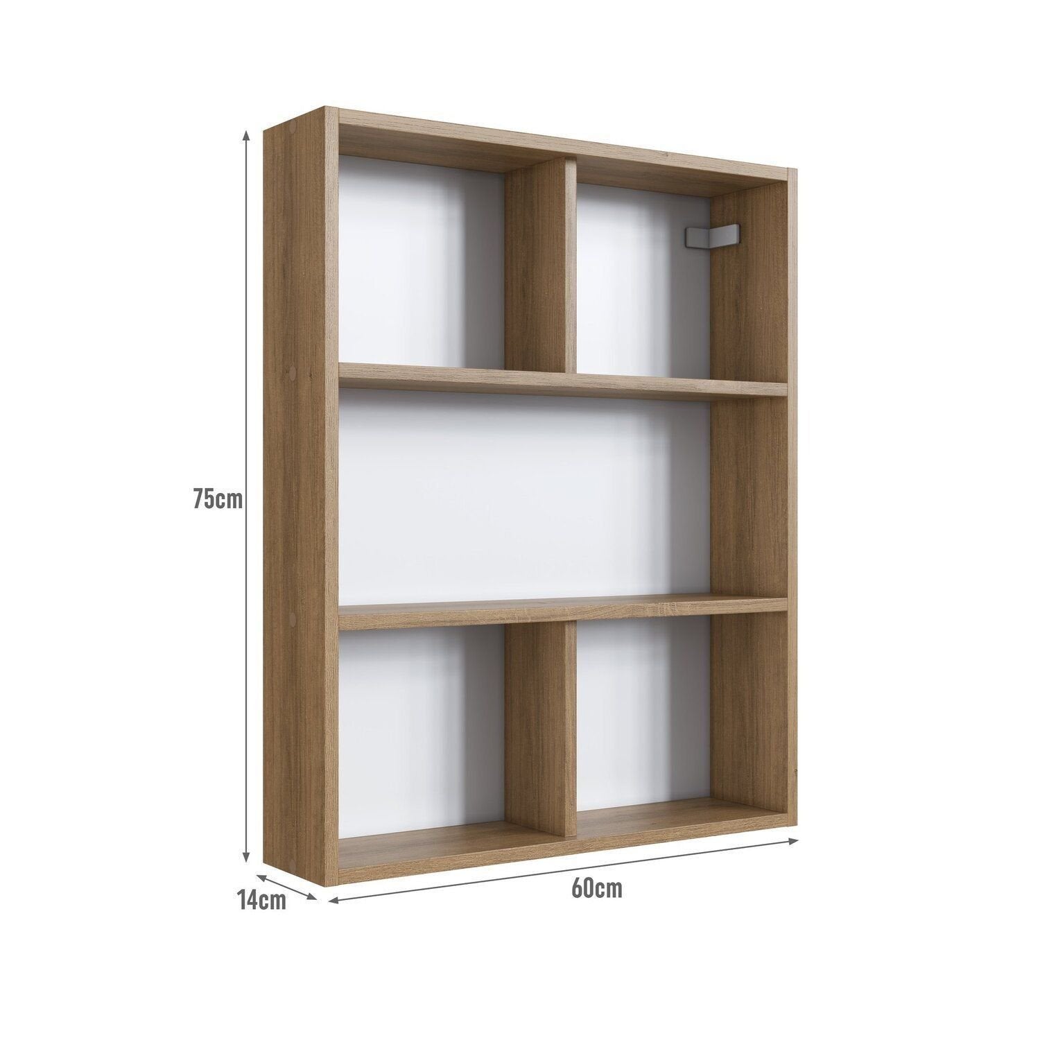 Conjunto para Banheiro Modulado Yescasa 156cm 5 Peças Cuba LED Bege/Mel/Arenas