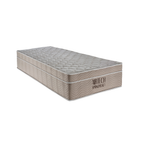 Colchão Solteiro Mola Ensacada Airtech Spring Pocket Ortobom Bege Branco 78x188x25cm