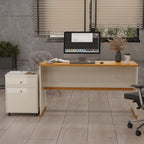 Kit Escritório Office Escrivaninha e Gaveteiro Berlin ViaNossa