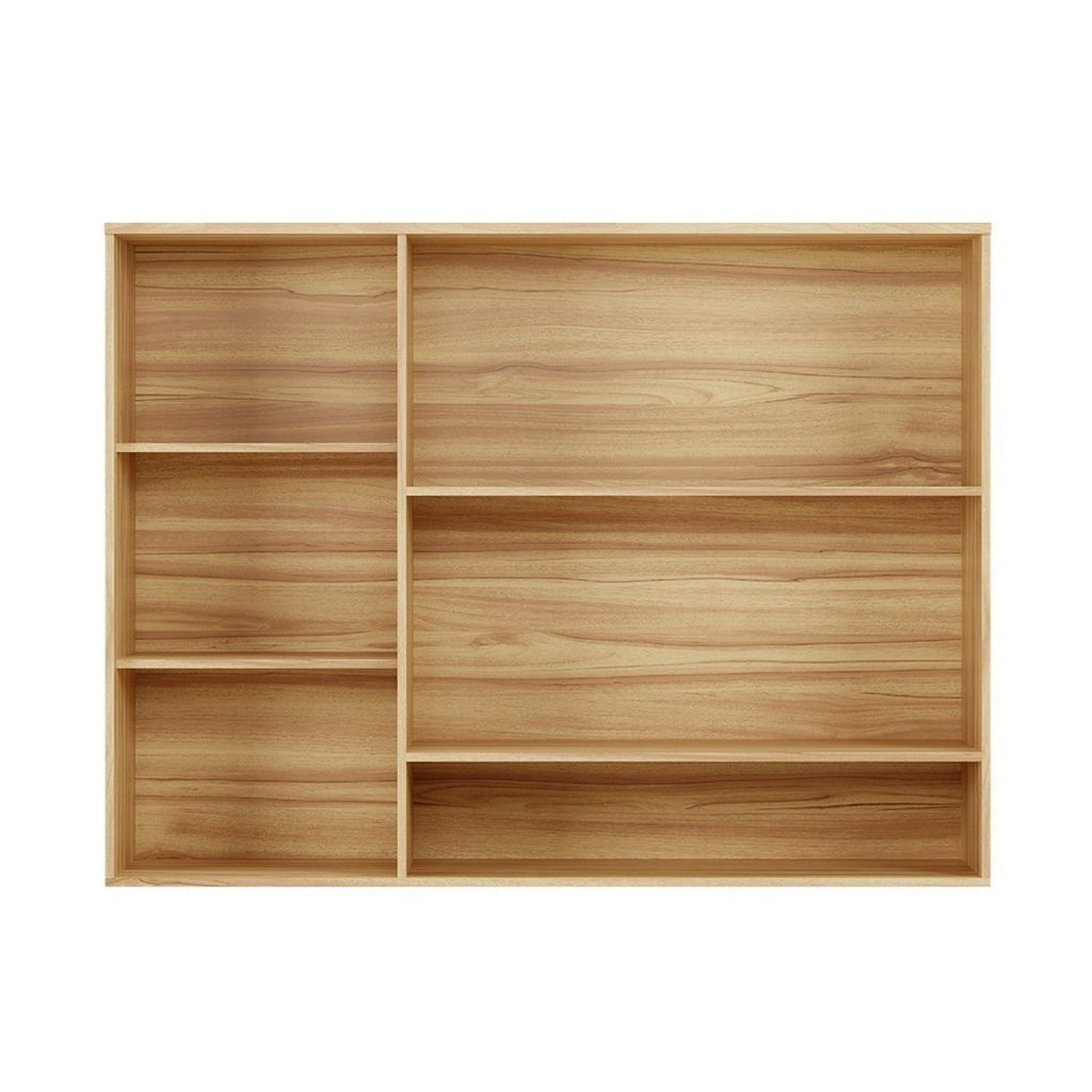 Armário Aéreo de Cozinha 120cm 3 Portas Vidro Reflecta Itália Espresso Móveis Bege/Amêndoa/Off White