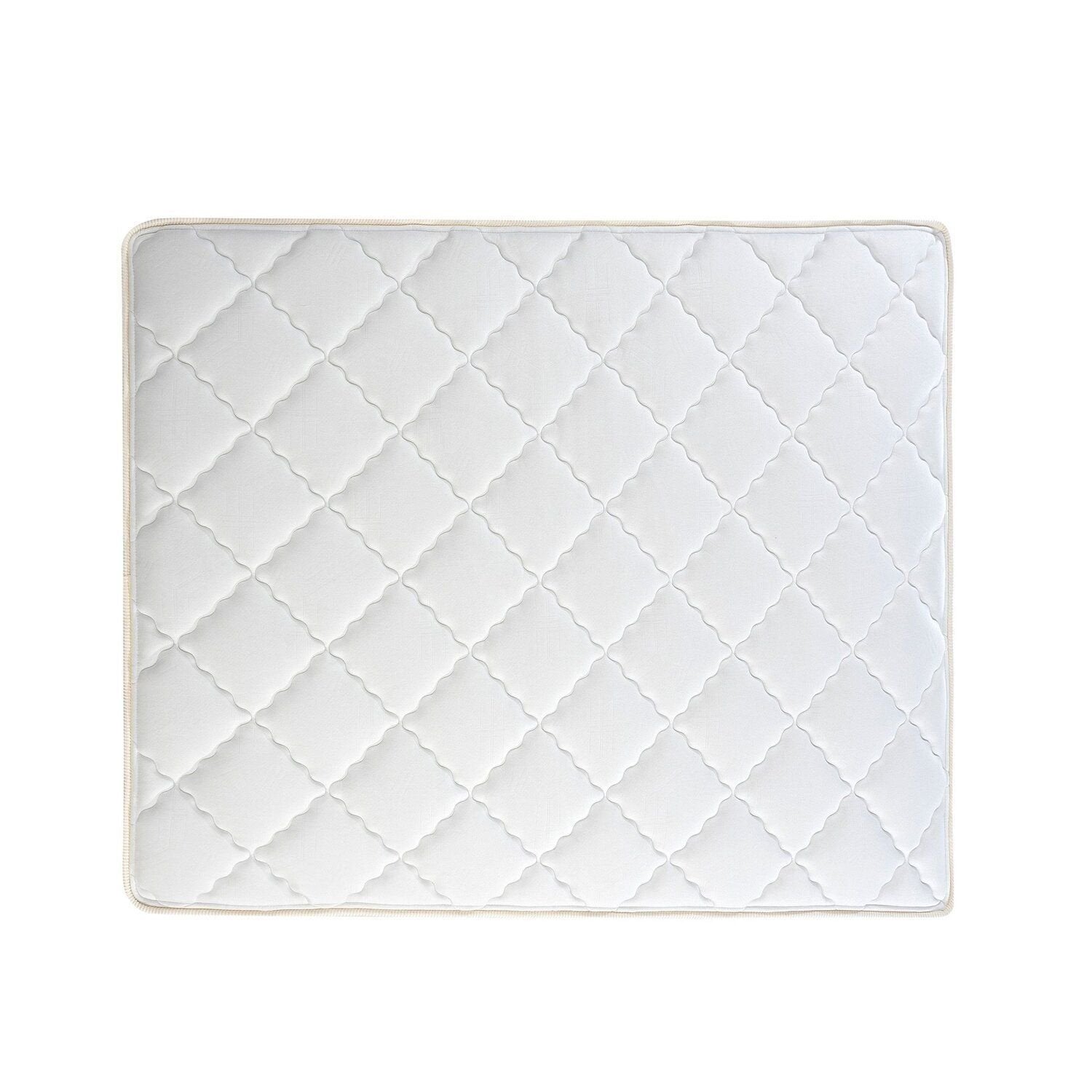 Colchão Casal Molas Ensacadas Pillow Top Yescasa Essenza Bege 138x188x29cm