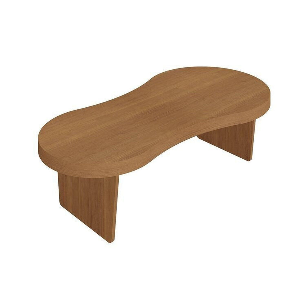Conjunto Sala de Estar Rack e Cristaleira e Mesa de Centro Murano Marrom Espresso Móveis