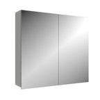 Espelheira para Banheiro Belizze Diamante 1 Porta 77cm Cimento