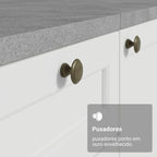 Porta-Geladeira 83 Cm 1 Porta Basculante Branco Vik Madesa G2708109VK