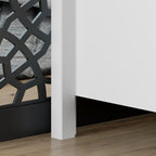 Cômoda para Quarto 6 Gavetas 149,8cm x 72,8cm Branco Ditália Móveis