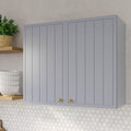Armário Aéreo 2 Portas 80cm Marselha CabeCasa MadeiraOriginals Azul/Sereno