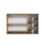 Armário Espelheira para Banheiro DJD Móveis EP400 2 Portas 90cm Mel