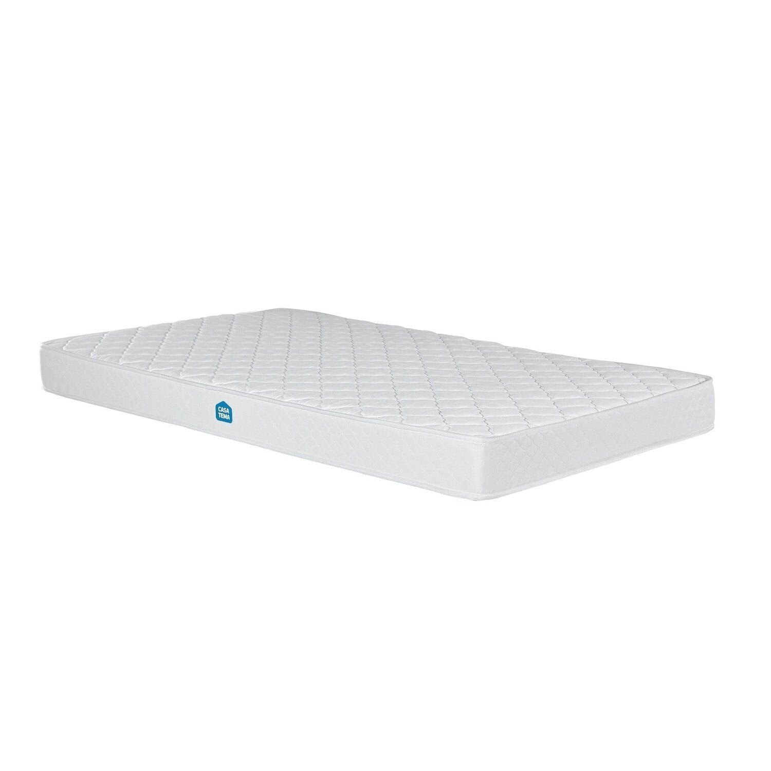 Colchão Solteiro Espuma D23 Nuvem Casatema MadeiraOriginals Branco 88x188x15cm