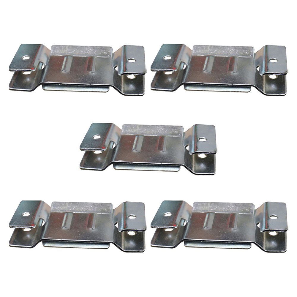 Conector de Encaixe para Móveis Zincado Aço Carbono 5 Pares Gran Belo G59