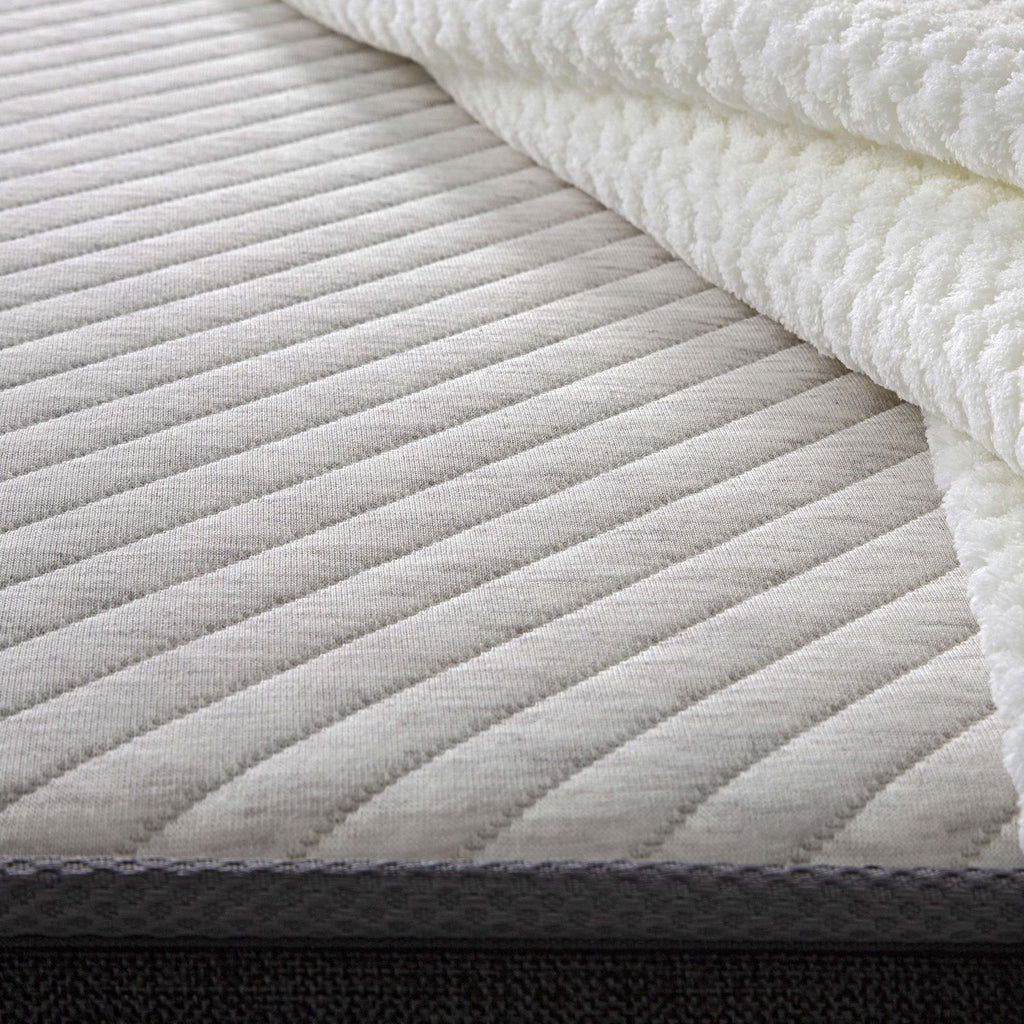 Colchão Casal Espuma Viscoelástica D33 138x22x188cm Ethos CabeCasa Cinza Grafite/Mescla