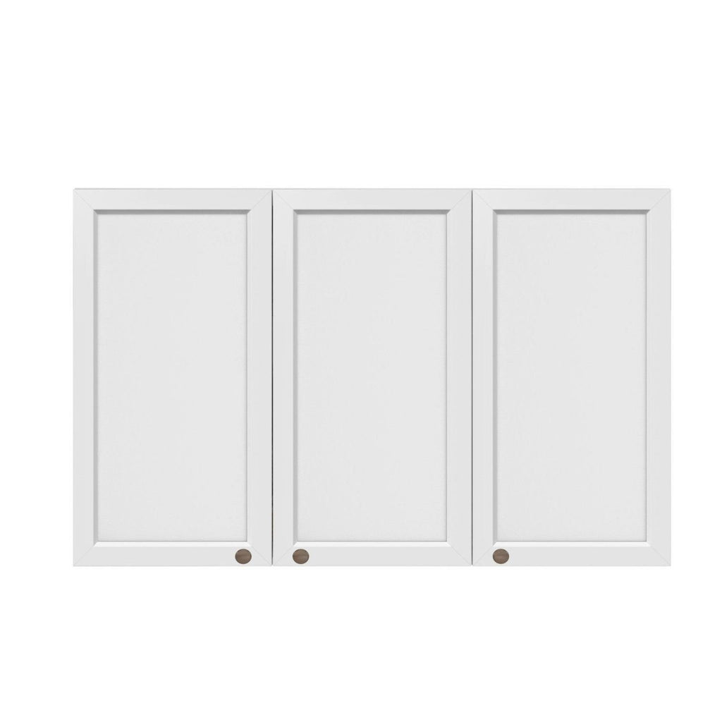 Armário Aéreo 3 Portas 120cm Unna Yescasa Branco