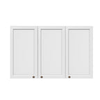 Armário Aéreo 3 Portas 120cm Unna Yescasa Branco
