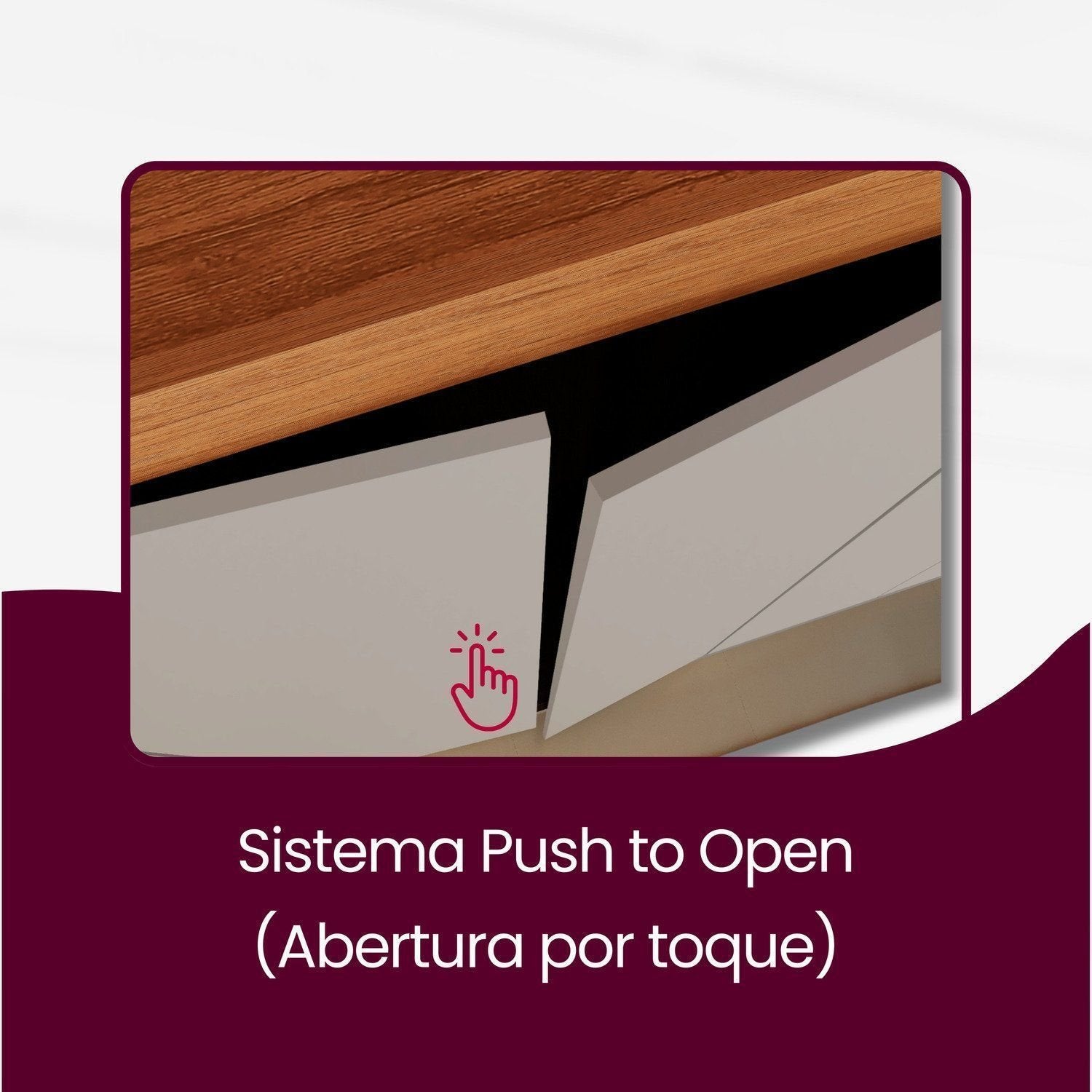 Guarda-Roupa Casal 6 Portas 6 Gavetas Vision Rufato 100% MDF Marrom/Marromle/Off White