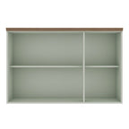 Armário Aéreo para Cozinha 3 Portas Provençal 120cm Genialflex Verde/Mint