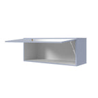 Armário Aéreo 1 Porta Basculante 80cm Marselha CabeCasa MadeiraOriginals Azul/Sereno