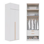 Guarda-Roupa Modular 2 Peças 4 Portas e Gaveteiro Jade CabeCasa MadeiraOriginals