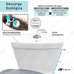 Vaso Sanitário Monobloco Cerâmica Flumen Tubrax Branco VAB0034