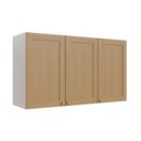 Armário Aéreo 3 Portas 120cm Arizona CabeCasa MadeiraOriginals Branco/Azul