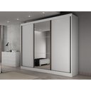 Guarda-Roupa Casal 3 Portas 6 Gavetas Soberano Novo Horizonte 100% MDF Marrom/Cumaru Fendi