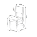 Conjunto Sala de Jantar Mesa Chilli 90cm Tampo Redondo com 4 Cadeiras Sol Viero