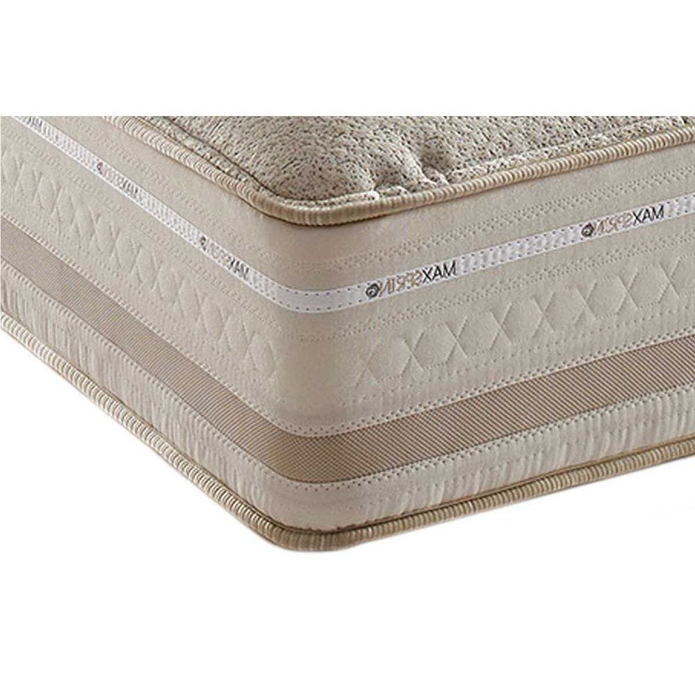 Colchão Casal Herval Molas Maxspring Scotland Pillow Top Branco 138x188x33cm