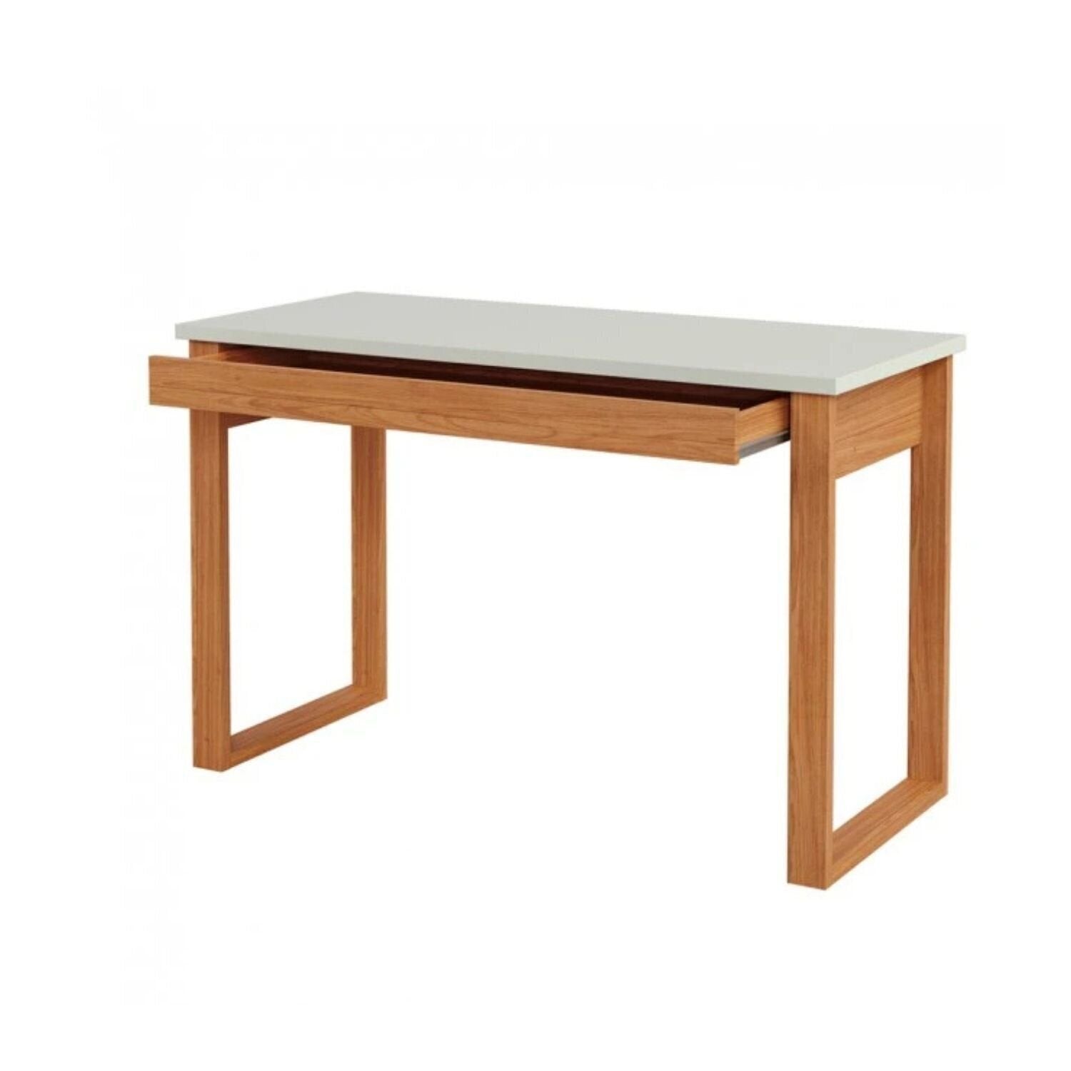 Escrivaninha Mesa Escritório Industrial 100% MDF 118cm F24 Pradel Móveis