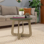 Conjunto Sala de Estar Completa 4 Peças Rack para TV Até 75 Polegadas Mesa Centro Lateral Aparador Carvalho Menta Espresso Móveis