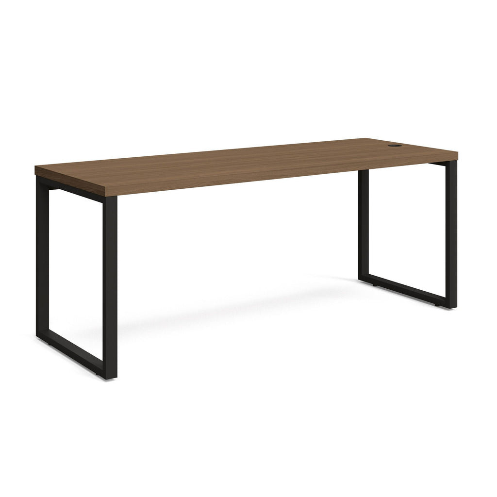 Escrivaninha Mesa Escritório Industrial Office 190cm Carvalho/Munique Kappesberg