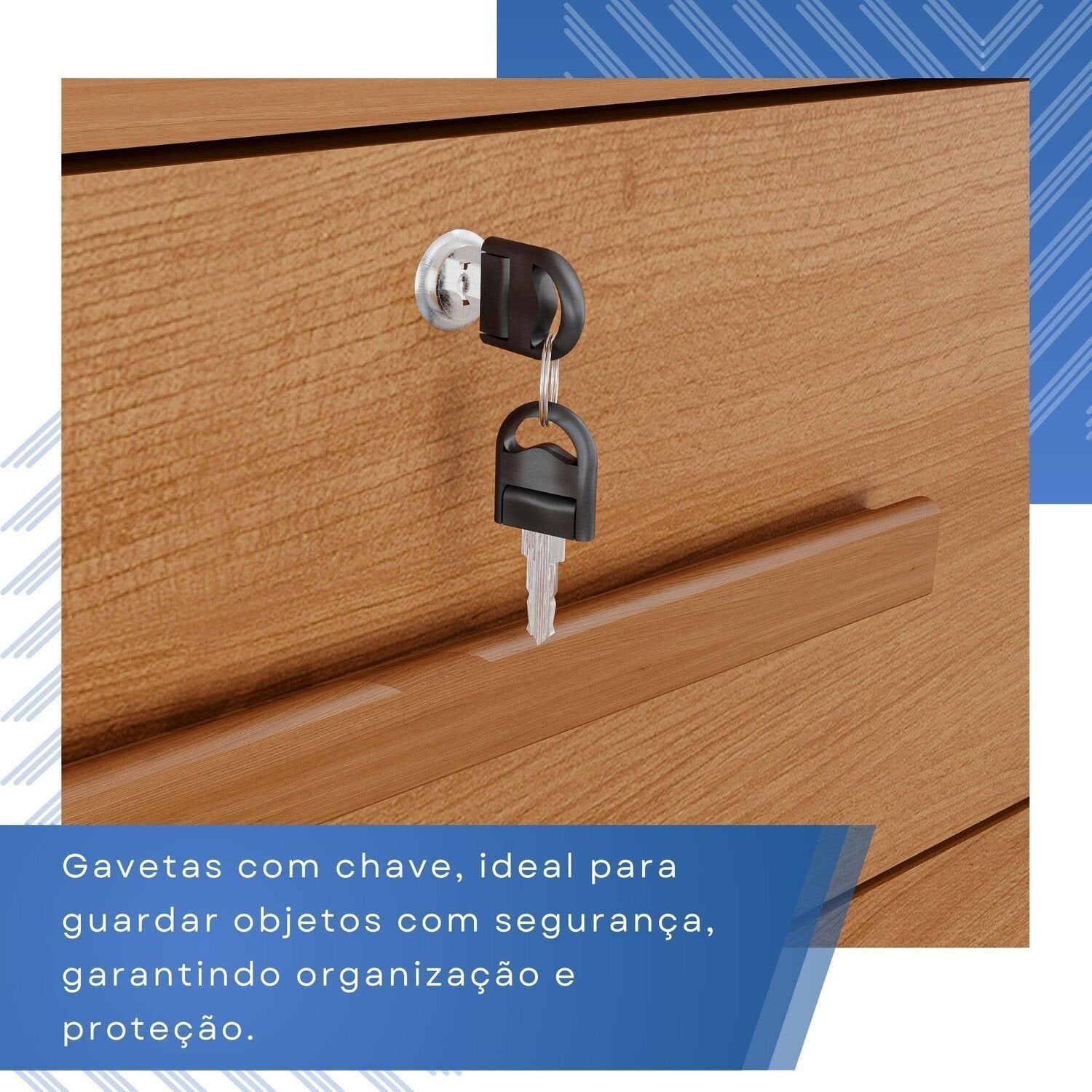Cômoda para Quarto 7 Gavetas Topázio Espresso Móveis Marrom/Cinamomo