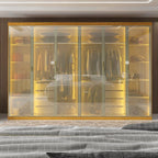Guarda-Roupa Casal 6 Portas 8 Gavetas Reflecta Cumaru Yescasa 100% MDF Marrom/Marrom