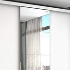 Guarda-Roupa Casal 4 Espelhos 3 Portas de Correr 4 Gavetas Max Plus Espresso Móveis Branco
