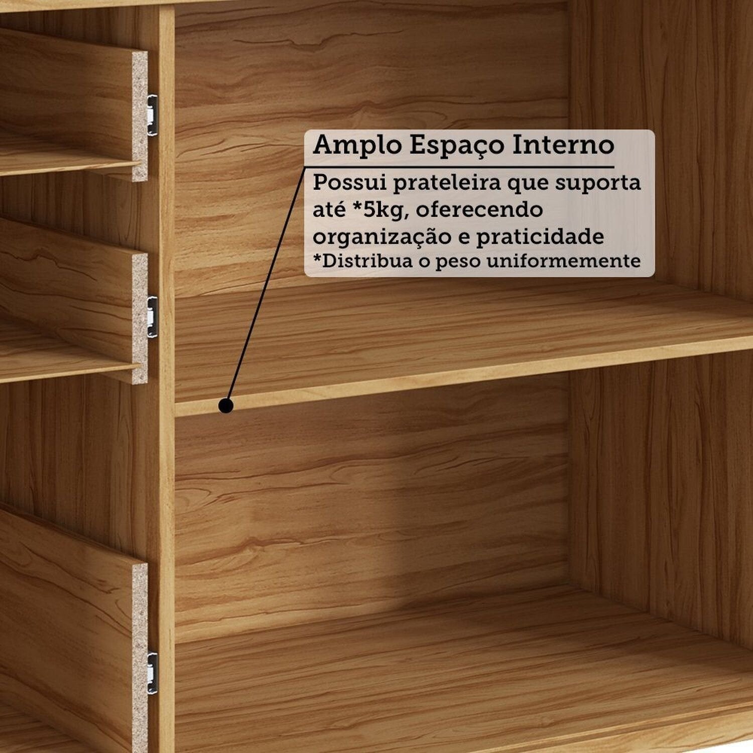 Balcão de Cozinha 2 Portas Basculantes 3 Gavetas com Tampo 120cm Vicenza Espresso Móveis Cinza/Amêndoa/Chumbo