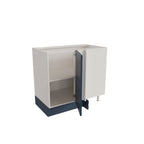 Balcão de Canto Reto sem Tampo 1 Porta Arizona CabeCasa Azul/Branco