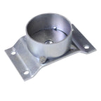 Kit 18 Chapinhas Chapa Elevada com Tubo Fixação Pés Palito Rosca 5/16 Zincada Gran Belo